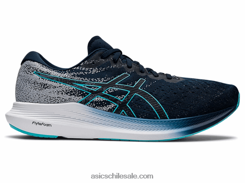 hombres Asics evoride 3 R8N4461215 azul francés/menta helada