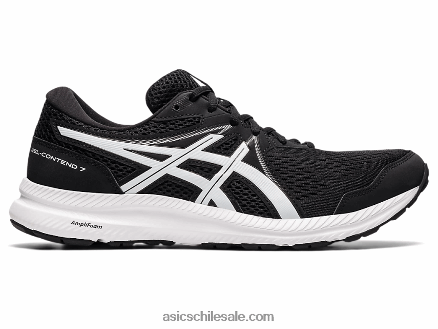 hombres Asics gel-contender 7 R8N4461950 blanco negro