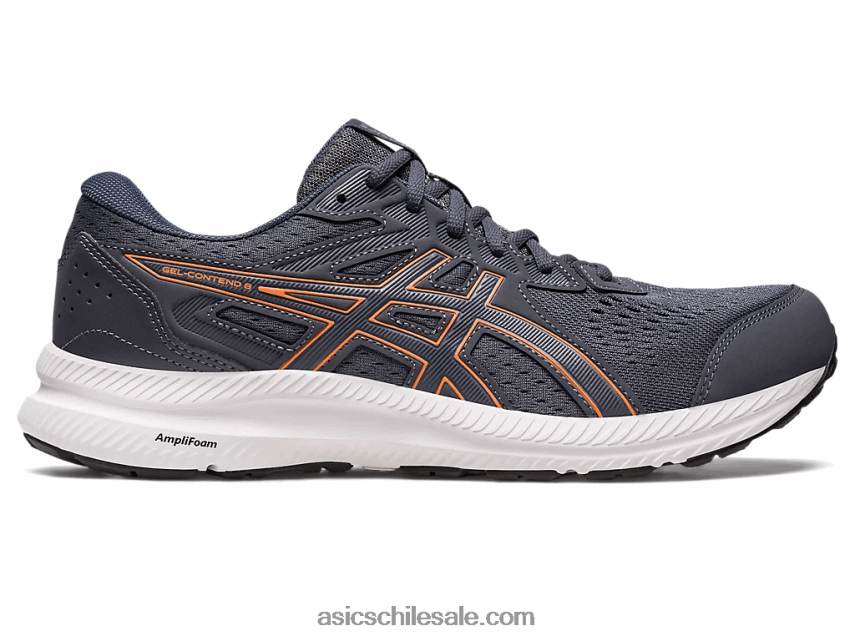 hombres Asics gel-contender 8 R8N446404 portador gris/metrópolis