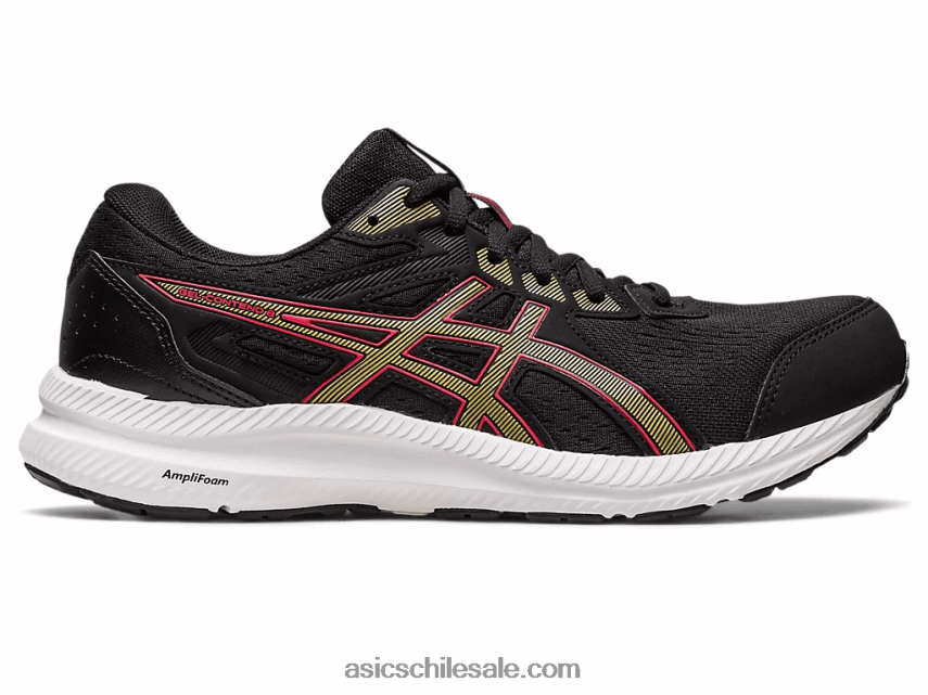 hombres Asics gel-contender 8 R8N446536 aceite de oliva/negro