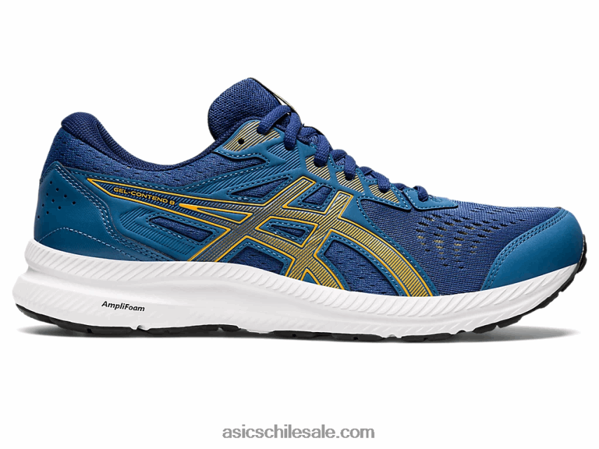 hombres Asics gel-contender 8 R8N446674 azul/ámbar