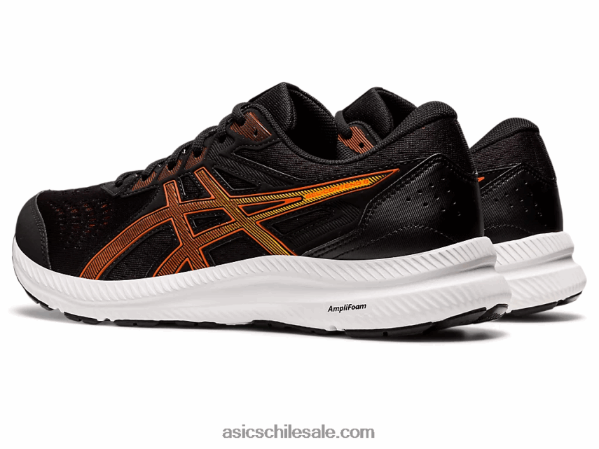 hombres Asics gel-contender 8 R8N446722 tomate negro/cherry