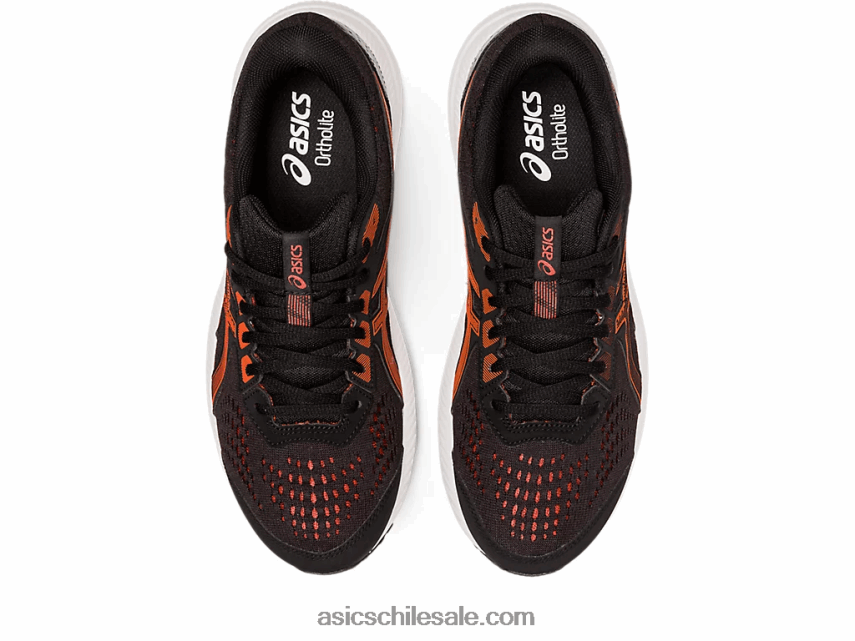 hombres Asics gel-contender 8 R8N446722 tomate negro/cherry