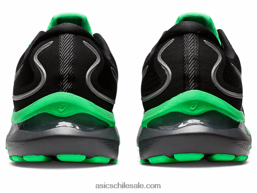 hombres Asics gel-cumulus 24 lite-show R8N446699 negro/hoja nueva