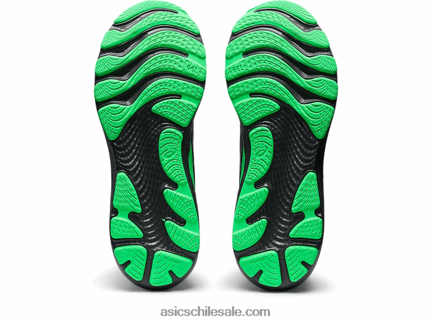 hombres Asics gel-cumulus 24 lite-show R8N446699 negro/hoja nueva