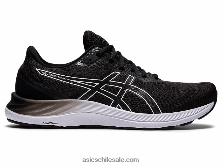 hombres Asics gel-excite 8 R8N4461701 blanco negro
