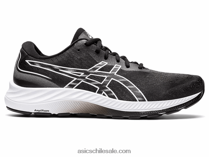 hombres Asics gel-excite 9 R8N4461306 blanco negro