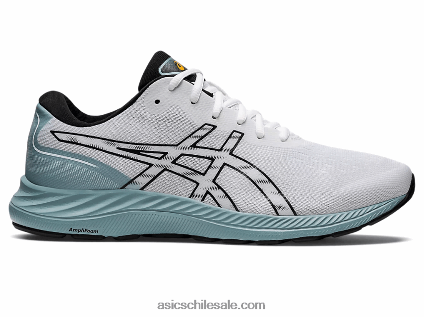 hombres Asics gel-excite 9 R8N446783 blanco negro