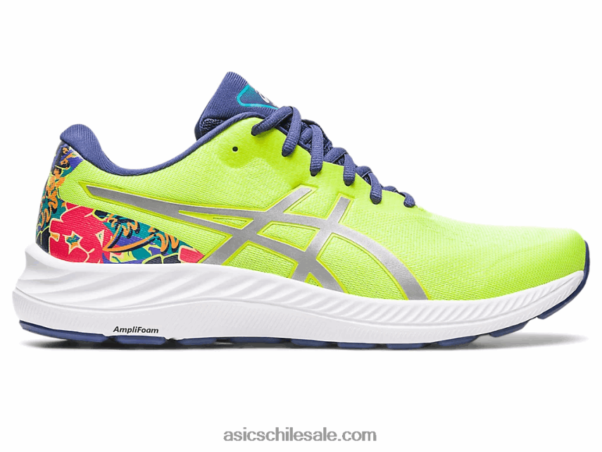 hombres Asics gel-excite 9 lite-show R8N446203 ralladura de lima/espectáculo ligero