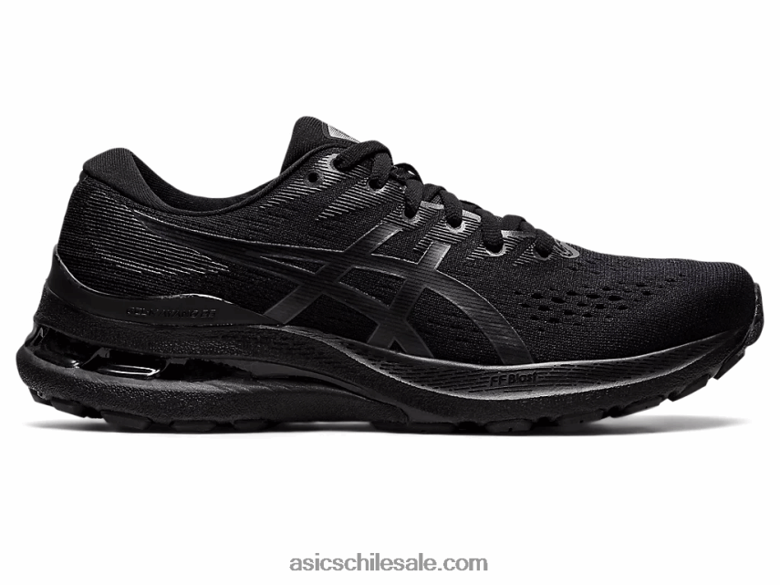hombres Asics gel-kayano 28 ancho R8N4461836 negro/gris grafito