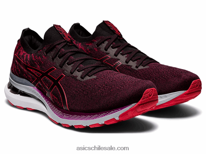 hombres Asics gel-kayano 28 mk R8N4461623 Marte profundo/rojo eléctrico
