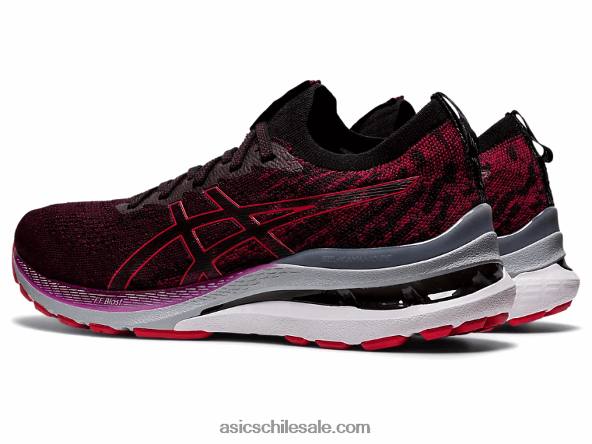 hombres Asics gel-kayano 28 mk R8N4461623 Marte profundo/rojo eléctrico