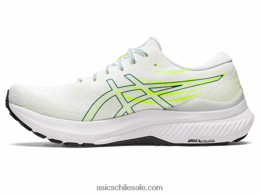 hombres Asics gel-kayano 29 R8N4461178 blanco/pino aterciopelado