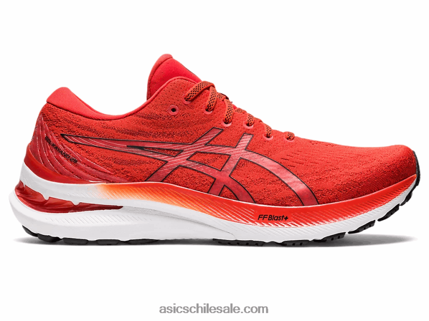 hombres Asics gel-kayano 29 R8N4461183 tomate cherry/negro