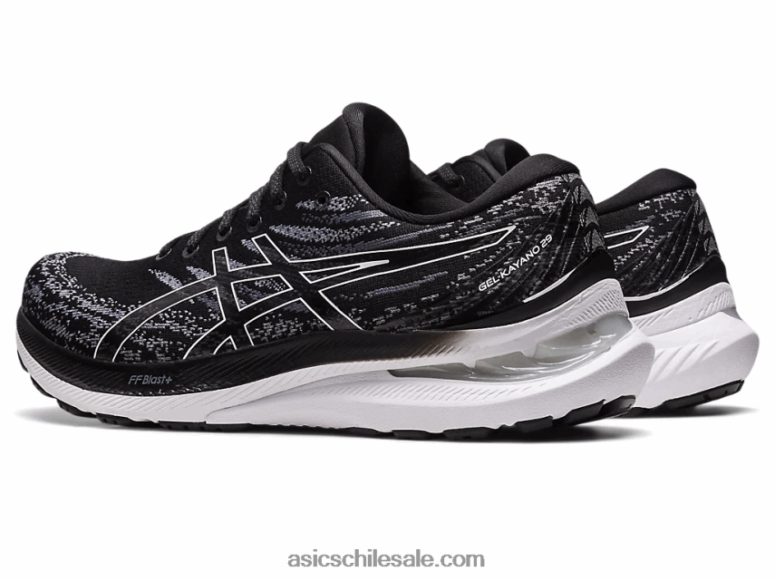 hombres Asics gel-kayano 29 ancho R8N4461177 blanco negro