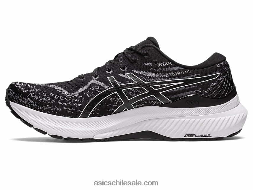 hombres Asics gel-kayano 29 ancho R8N4461177 blanco negro