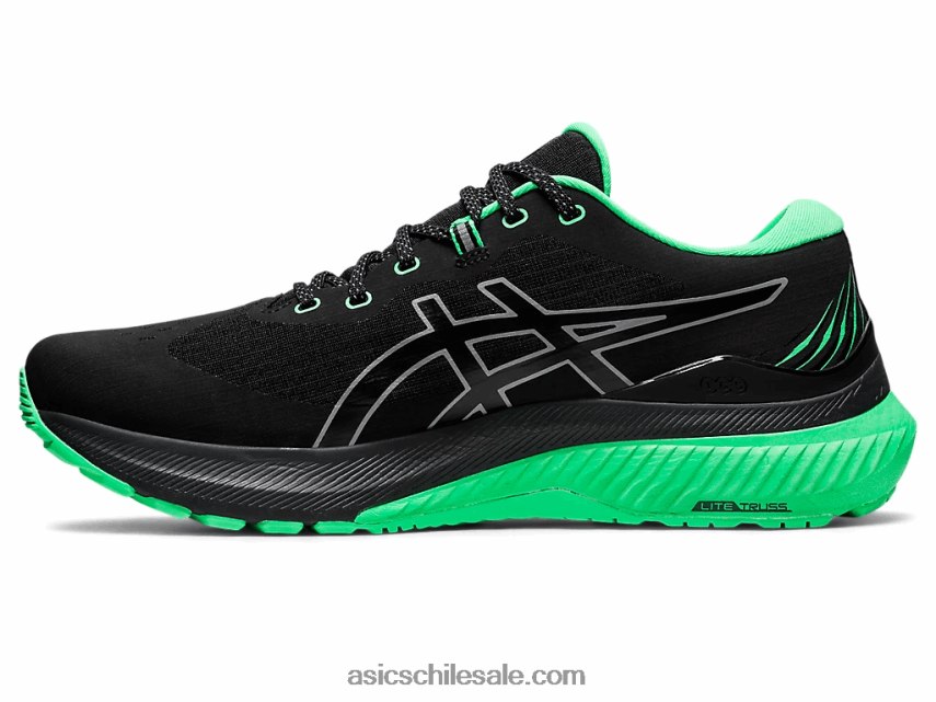 hombres Asics gel-kayano 29 lite-espectáculo R8N446725 negro/hoja nueva
