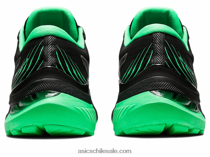 hombres Asics gel-kayano 29 lite-espectáculo R8N446725 negro/hoja nueva