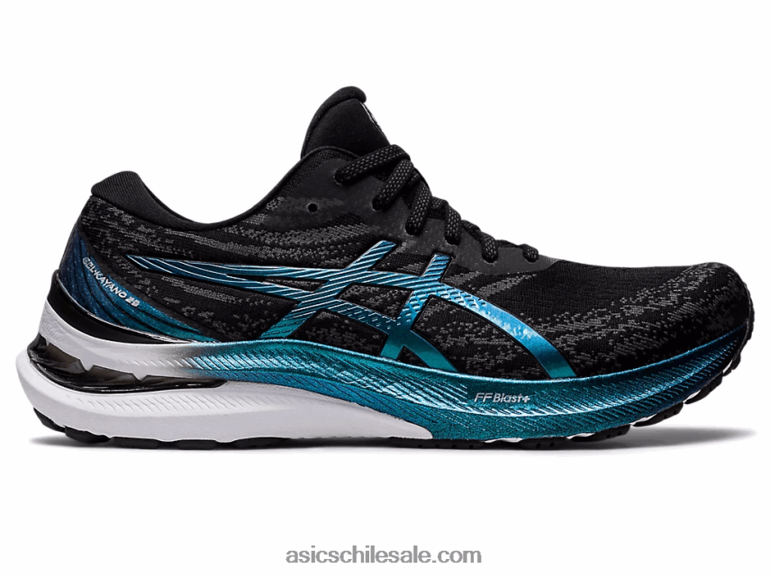 hombres Asics gel-kayano 29 platino R8N4461181 negro