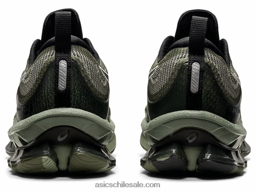 hombres Asics gel-kinsei explosión le R8N446654 liquen verde/blanco