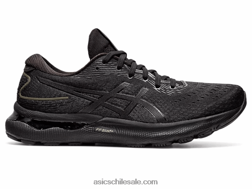 hombres Asics gel-nimbus 24 R8N4461505 negro