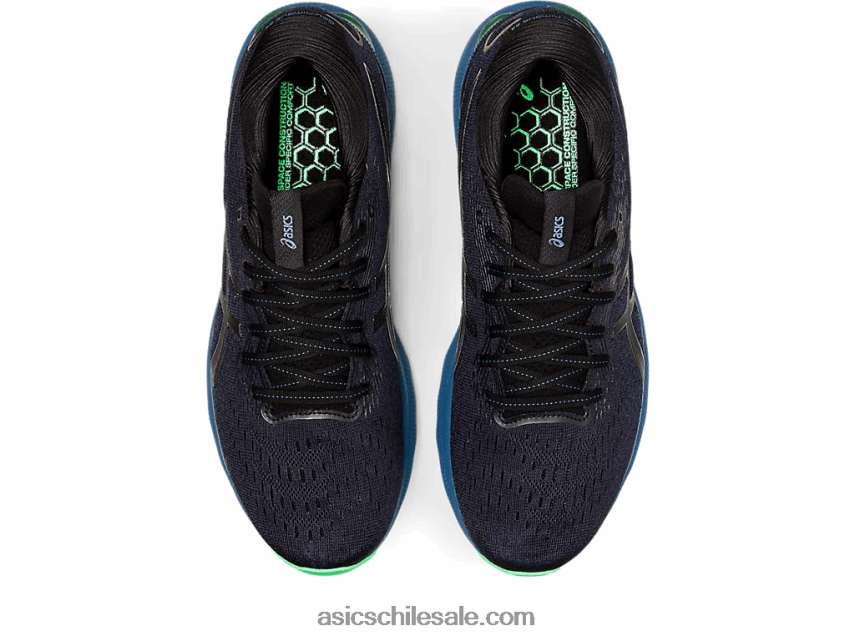 hombres Asics gel-nimbus 24 R8N446663 negro/bronce