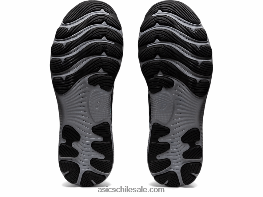 hombres Asics gel-nimbus 24 mk R8N4461193 negro/azul mako