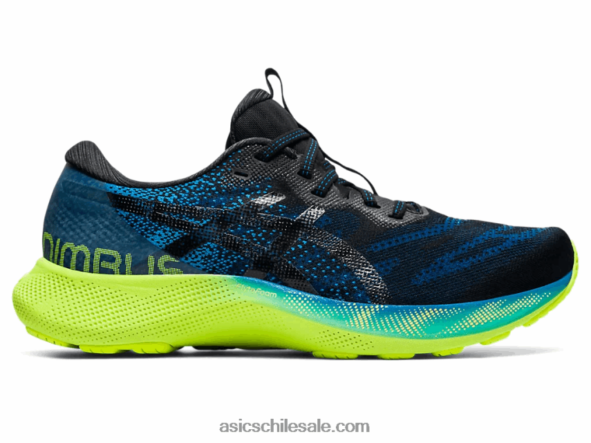 hombres Asics gel-nimbus lite 2 R8N4461970 azul renacido/negro