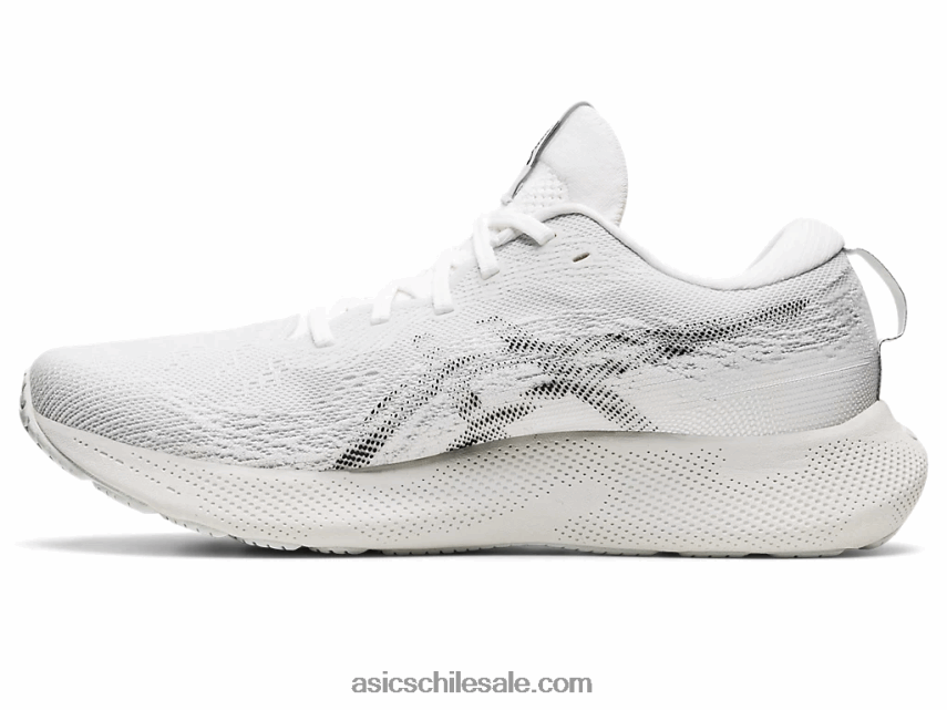 hombres Asics gel-nimbus lite 3 R8N4461570 blanco negro