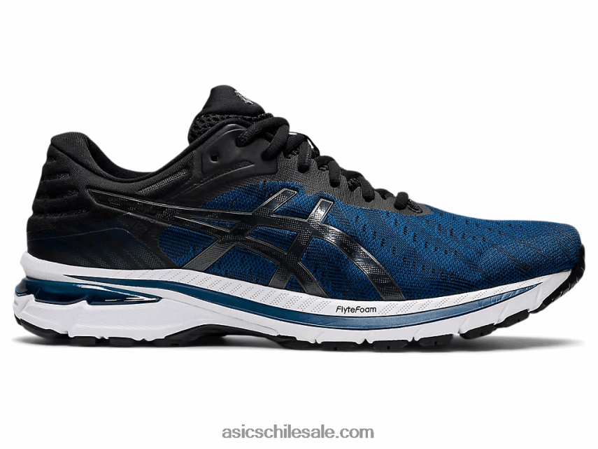 hombres Asics gel-perseguir 7 R8N4461011 azul mako/negro