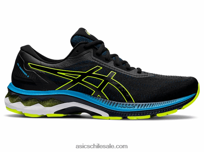 hombres Asics gel-superion 5 R8N446687 azul francés/amarillo de seguridad