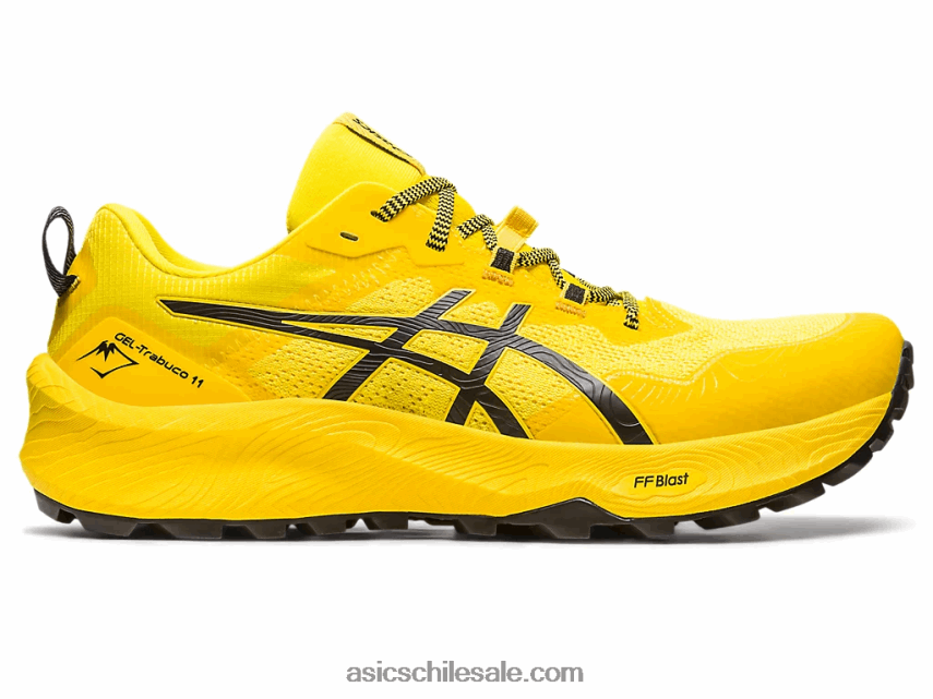 hombres Asics gel-trabuco 11 R8N446230 amarillo dorado/negro