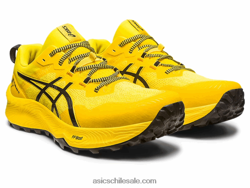 hombres Asics gel-trabuco 11 R8N446230 amarillo dorado/negro
