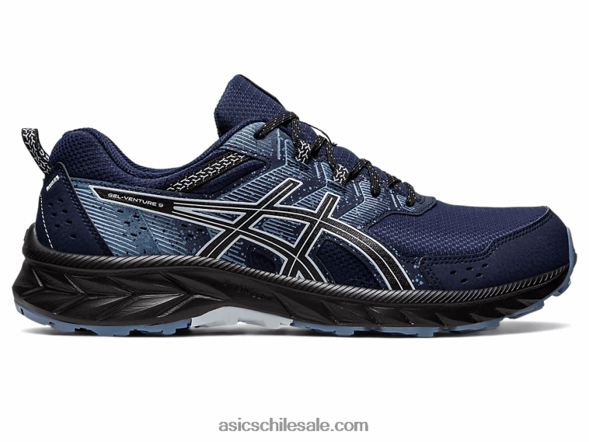hombres Asics gel-venture extra ancho R8N44678 cielo de medianoche