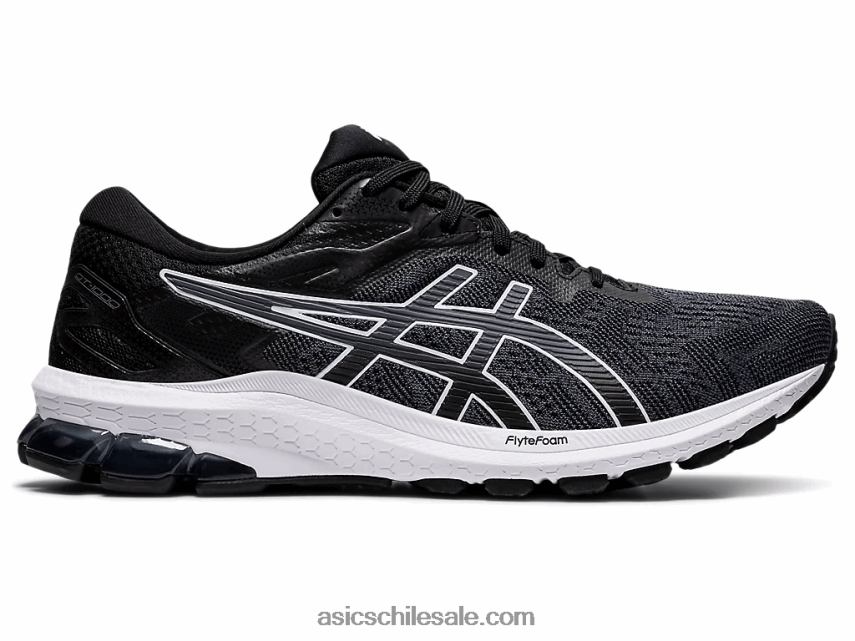 hombres Asics gt-1000 10 R8N4461926 blanco negro
