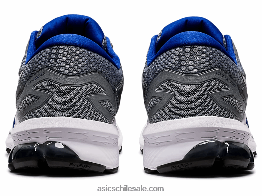 hombres Asics gt-1000 10 extra ancho R8N4461598 tablaroca/azul mónaco