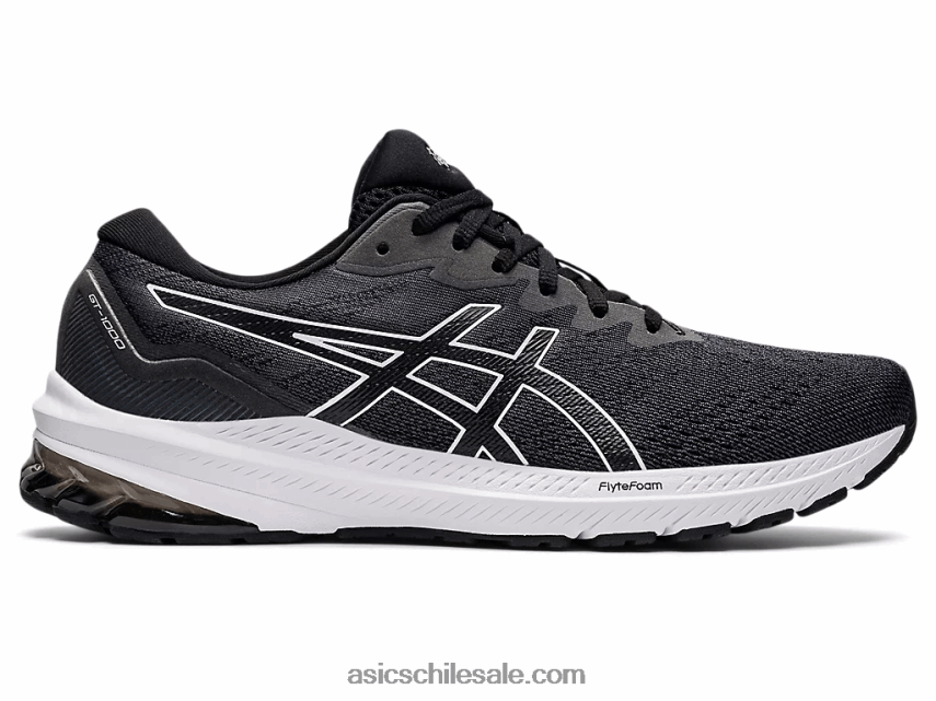 hombres Asics gt-1000 11 R8N4461277 blanco negro