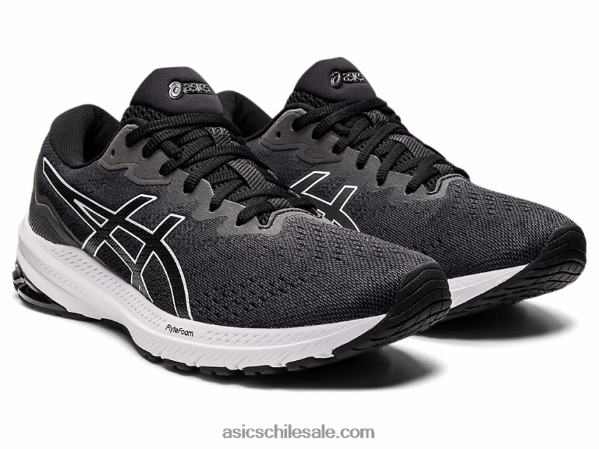 hombres Asics gt-1000 11 R8N4461277 blanco negro