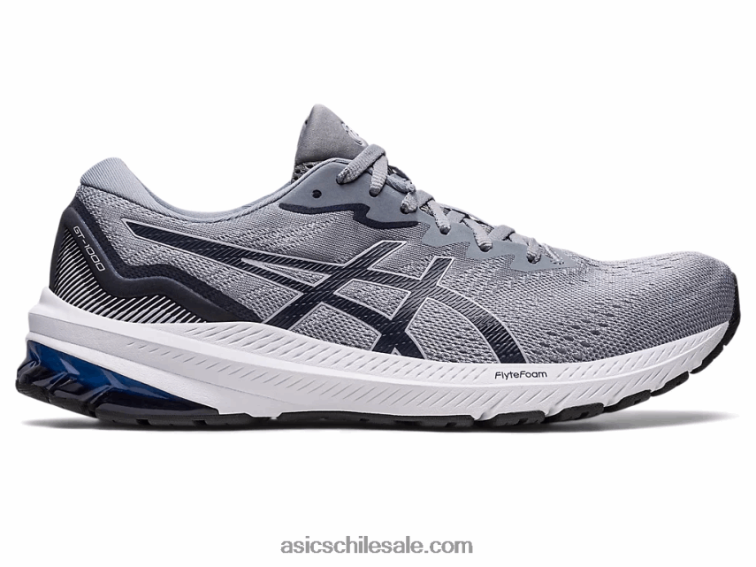 hombres Asics gt-1000 11 R8N446369 gris piedmont/medianoche