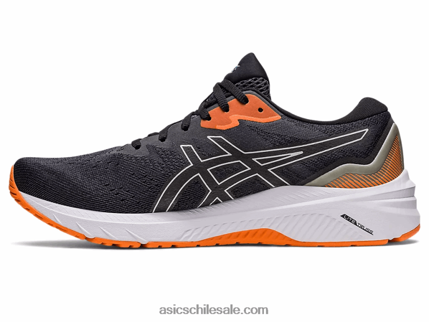 hombres Asics gt-1000 11 R8N446438 negro/azul isla