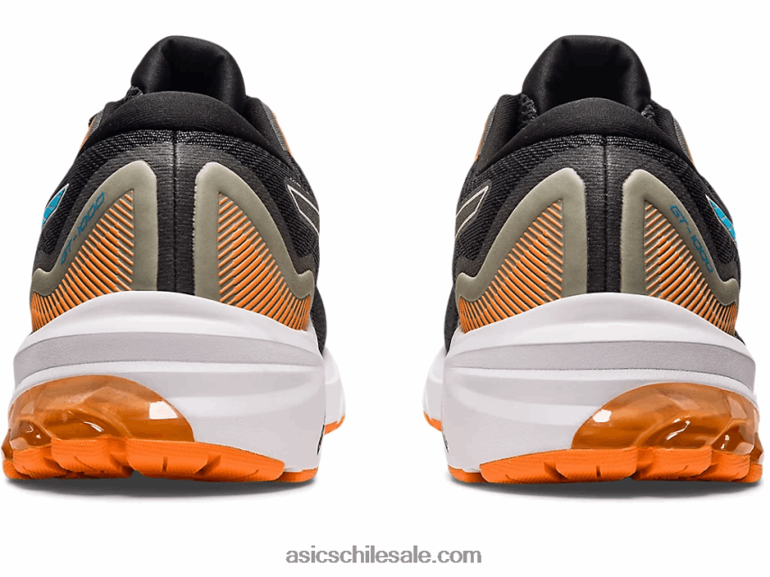 hombres Asics gt-1000 11 R8N446438 negro/azul isla