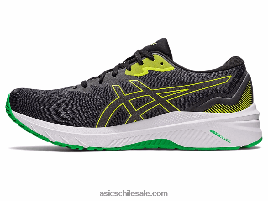 hombres Asics gt-1000 11 R8N446608 negro/cilantro