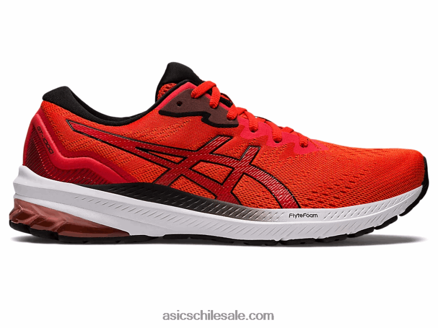 hombres Asics gt-1000 11 R8N446955 habanero/negro