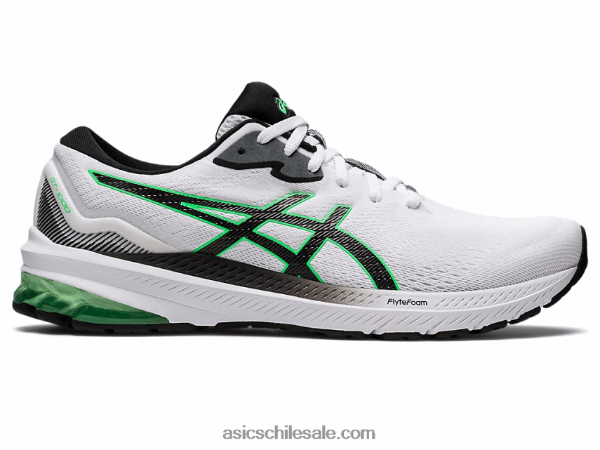 hombres Asics gt-1000 11 R8N446963 blanco negro