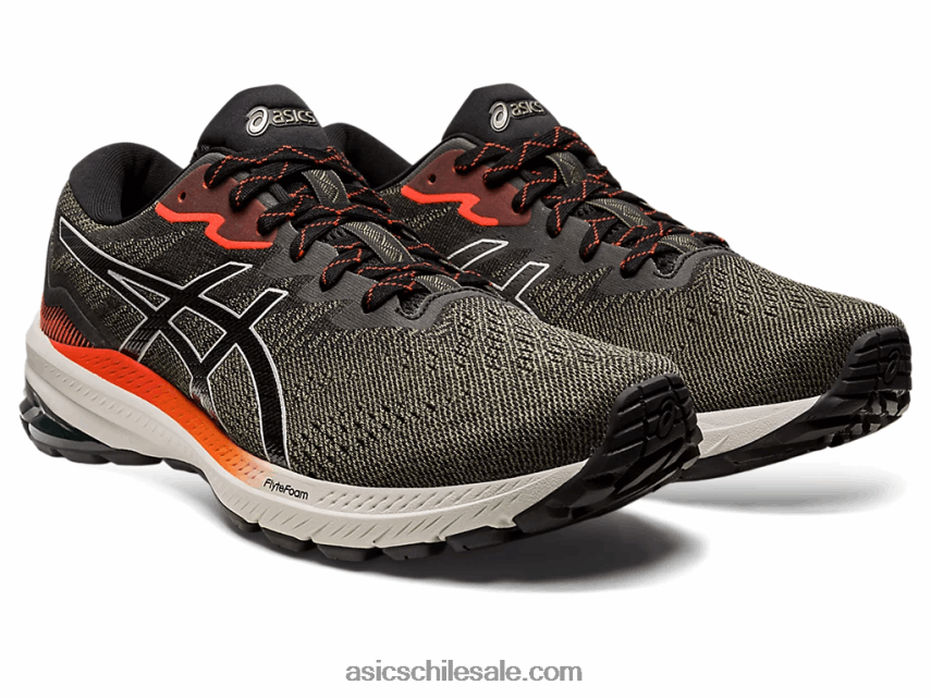 hombres Asics gt-1000 11 tr baño en la naturaleza R8N446812 baño de naturaleza/oliva