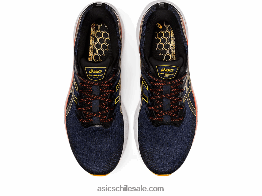 hombres Asics gt-2000 10 R8N4461202 océano profundo/ámbar