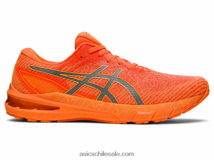 hombres Asics gt-2000 10 lite-espectáculo R8N4461315 espectáculo ligero/naranja impactante