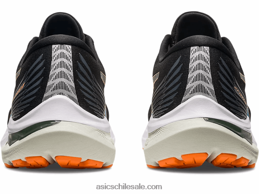 hombres Asics gt-2000 11 de ancho R8N446677 melocotón negro/sol