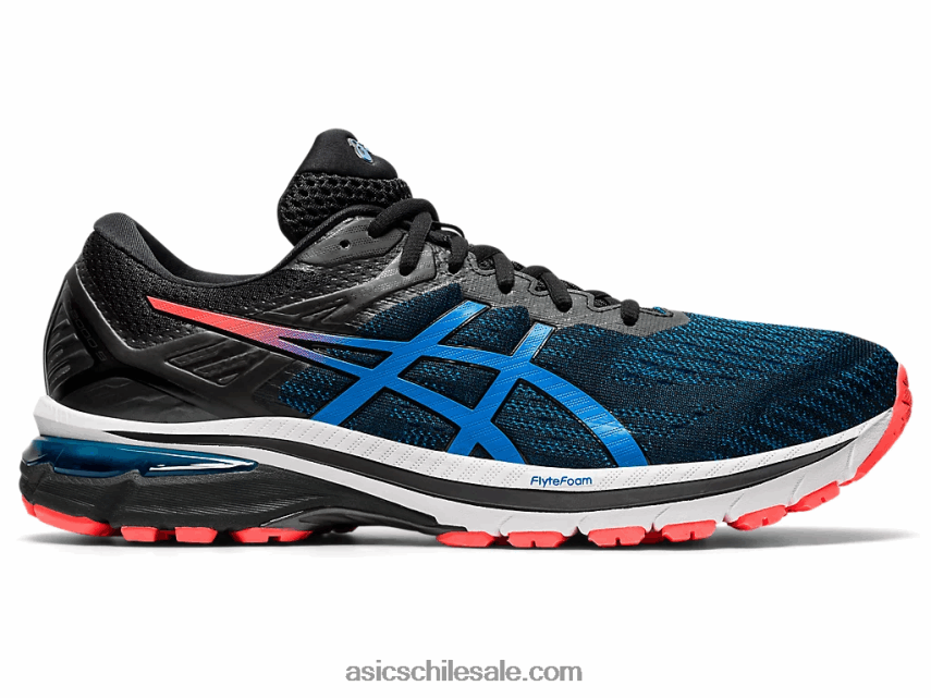 hombres Asics gt-2000 9 R8N4462044 negro/azul directorio