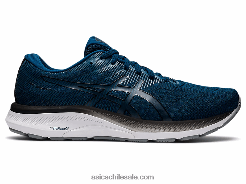 hombres Asics gt-4000 3 de ancho R8N446666 azul mako/negro